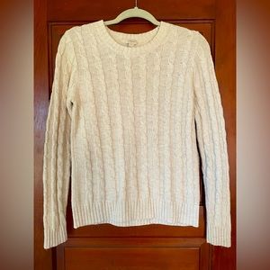 J. Crew Cable Knit Sweater- Women Size Small